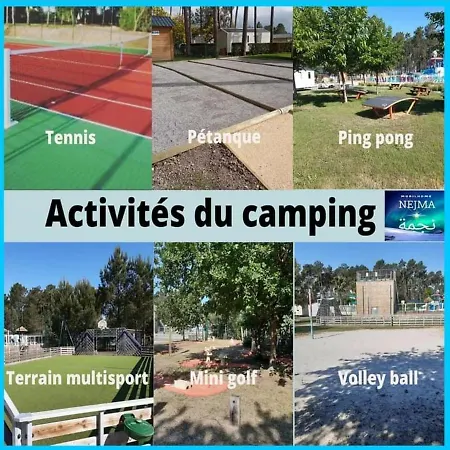 Кемпинг Des Dunes De Contis Mobilhome 3ch, Сен-Жюльен-ан-Борн